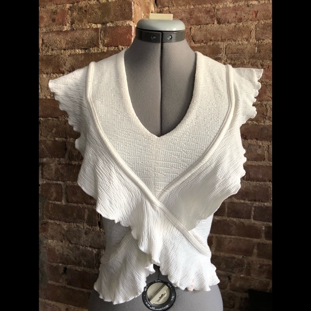 American Rag Crepe Knit Crop Top